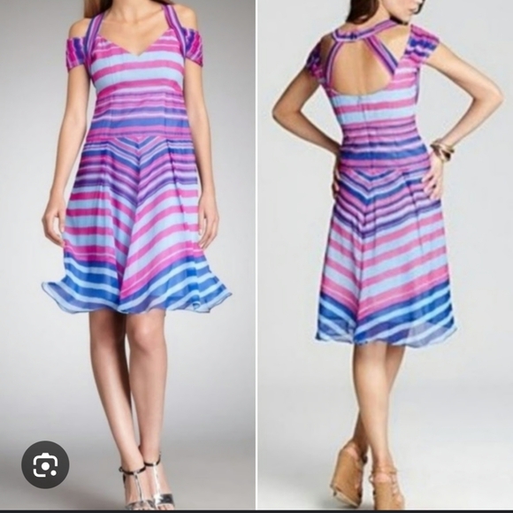 Nanette Lepore Dresses & Skirts - Nanette Lepore Cold Shoulder Dress